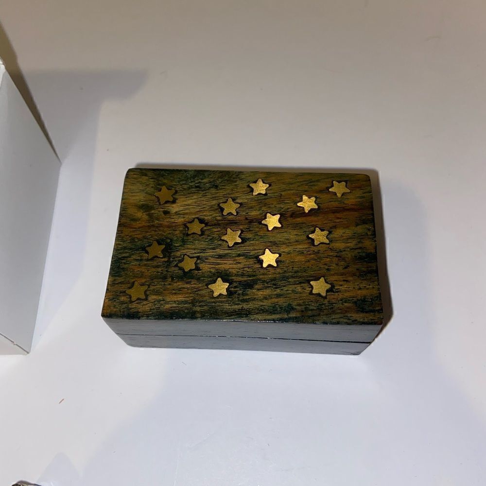 4 Small Random Trinket boxes vintage - Picture 11 of 11